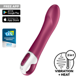 Satisfyer Big Heat App Connected Intense G Spot Massager G-Spot Vibrators